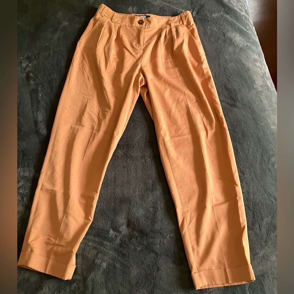 ASOS peach colored trousers size 4